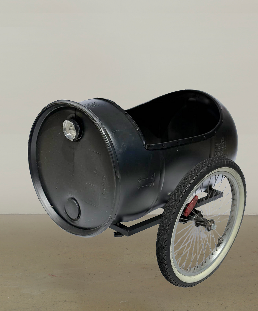 Barrel Bicycle Sidecar for Pets
