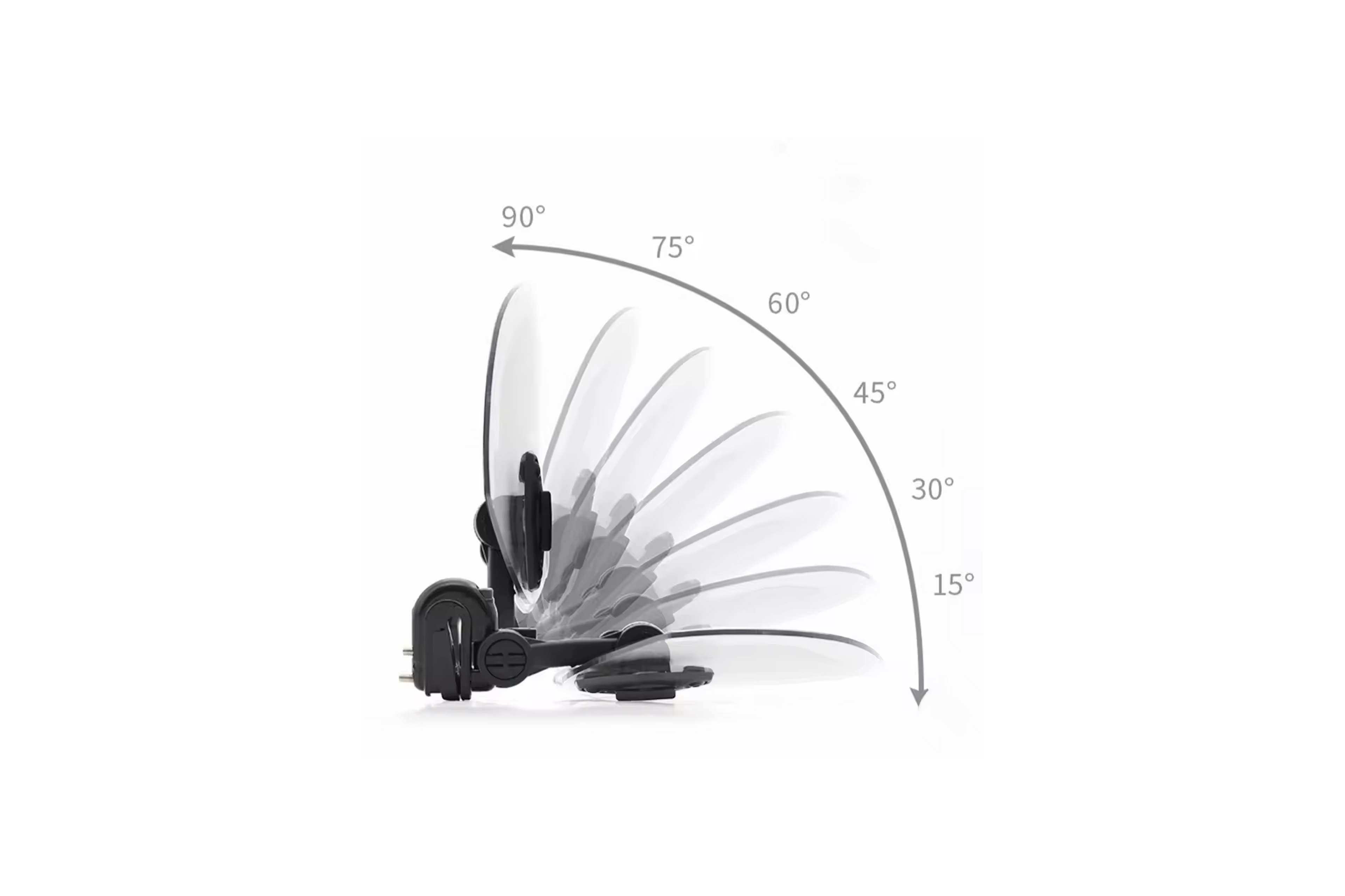 Adjustable Premium Sidecar Windscreen